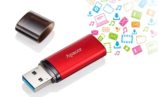 فلش مموری اپیسر مدل AH25B ظرفیت 128 گیگابایت، رابط USB 3.2