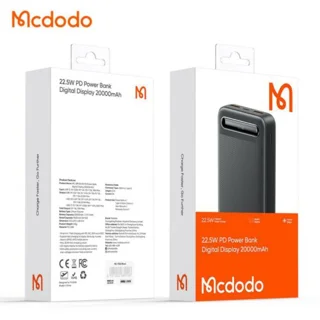 پاور بانک مک دودو مدل MC-389 ظرفیت 20000mah