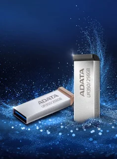 فلش مموری ای‌دیتا مدل UR350 ظرفیت 128 گیگابایت، رابط USB 3.2