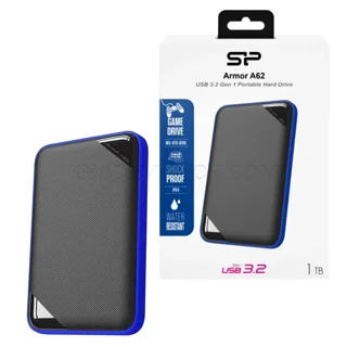 هارد اکسترنال سیلیکون پاور مدل Armor A62 d یک ترابایت